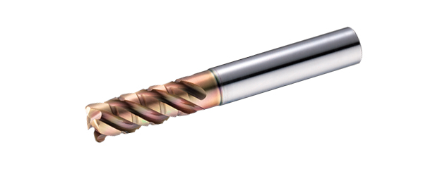 Ultra Fine Carbide Anti Vibration Ripper End Mills ( Variable Lead ) - 4 Flutes