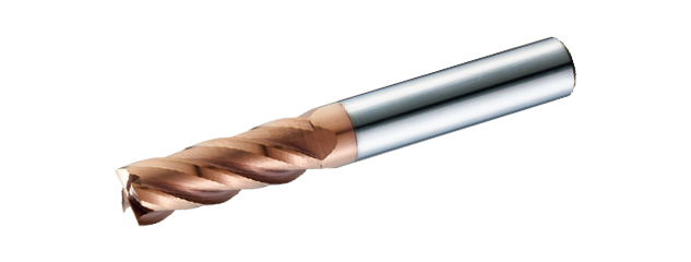 Ultra Fine Carbide End Mills ( Flute Shape ) 35˚- 4 Flutes