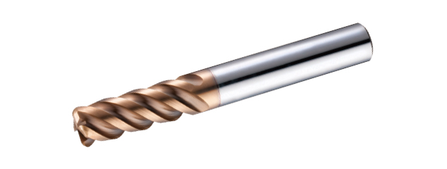 SEP Ultra Fine Carbide Corner Radius End Mills ( Standard / U-Flute Shape ) - 4 Flutes