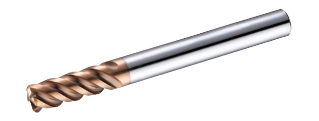 SEP Ultra Fine Carbide Corner Radius End Mills (Long Shank / U-Flute Shape) - 4 Flutes