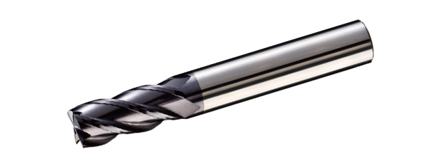 JBES0306-2020 Micro Grain Carbide End Mills (Long Shank / Flute Shape) 35˚ - 4 Flutes