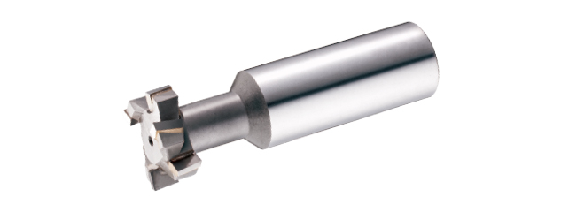 Brazed Carbide T-Slot Cutter ( Screw Groove / Staggered Flute )