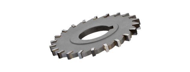 Brazed Carbide Side Cutter ( Fine Tooth / Straight Flute / Hole=25.4mm )