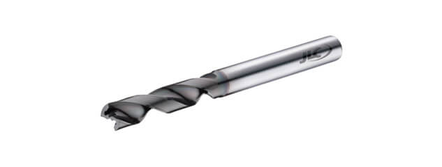 Micro Grain Carbide Flat Drill - (With Collant Holes and Reamer Function) (Stainless / Steel / Inch) - 2 Flutes
